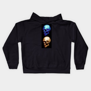 Vibrant Skulls Kids Hoodie